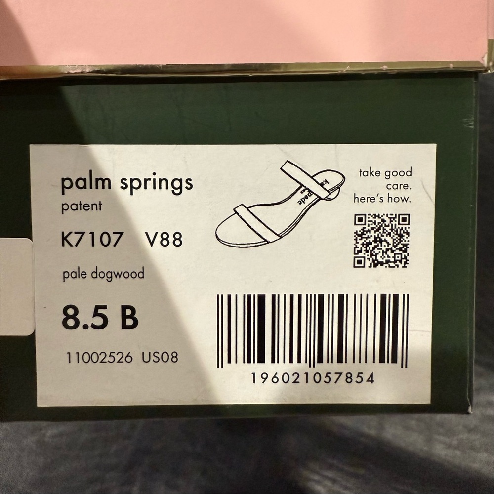 NIB Kate Spade NY Palm Springs Slide Sandals in Pale Dogwood - 8.5 - Picture 9 of 9